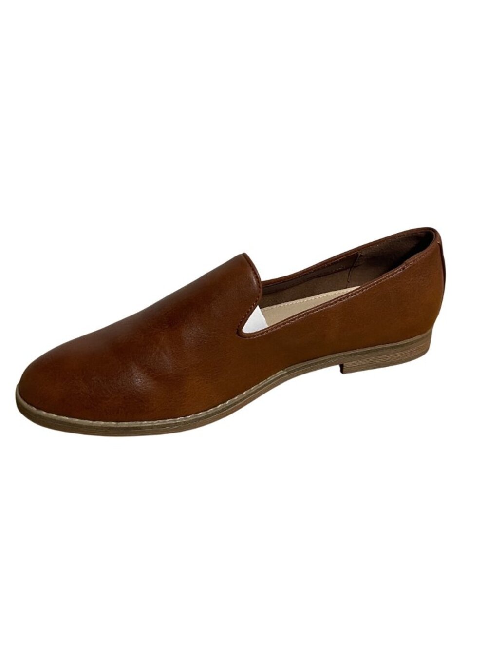 Michael By Michael Shannon Sherrill Loafer Cognac Womens Size 8.5 Faux Leather